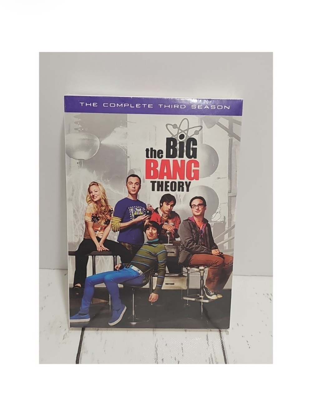 The Big Bang Theory: Complete Season 3 DVD - Purple Cover